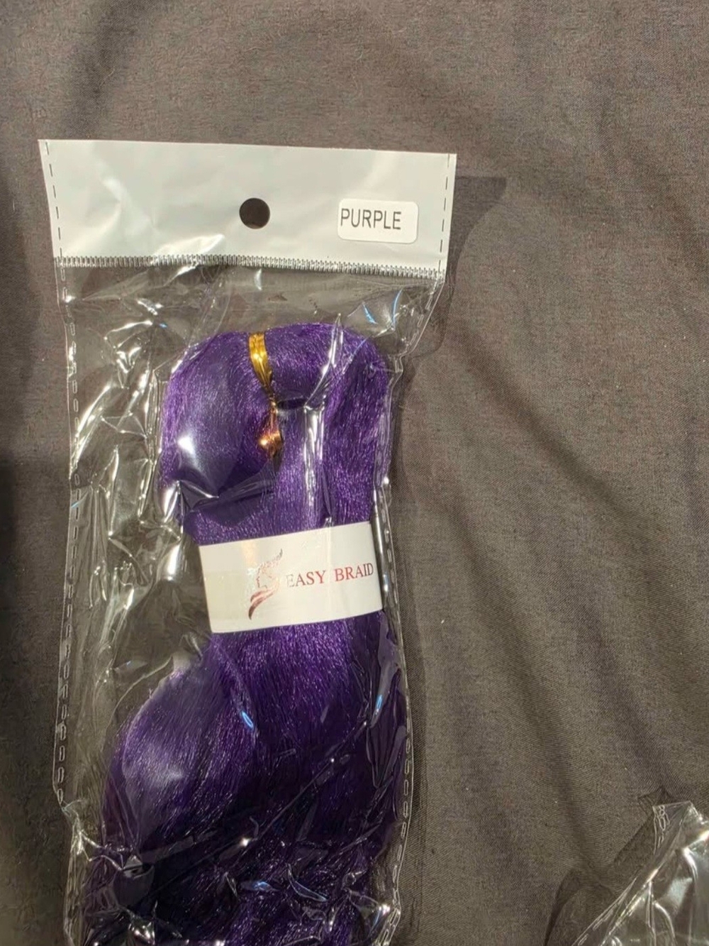 Purple Synthetic Braid Hair for Rumi Costume